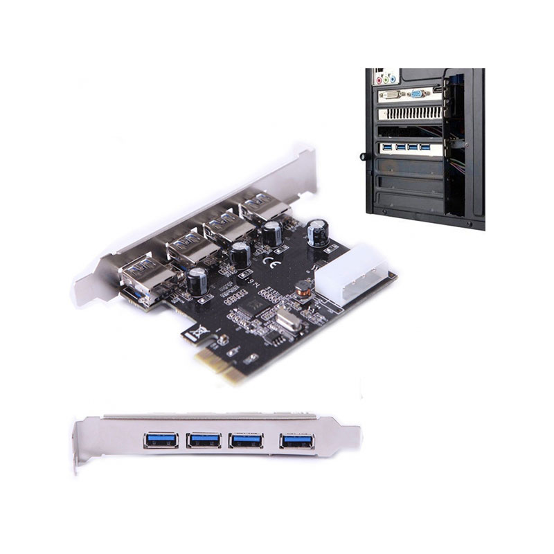 PCI EXPRESS USB 3.0 4 PORT USB CARD - Right Technology Holding Pvt Ltd