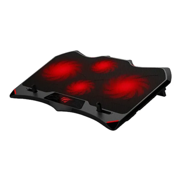 HAVIT F2081 Laptop Cooling Pad (Black/Red)