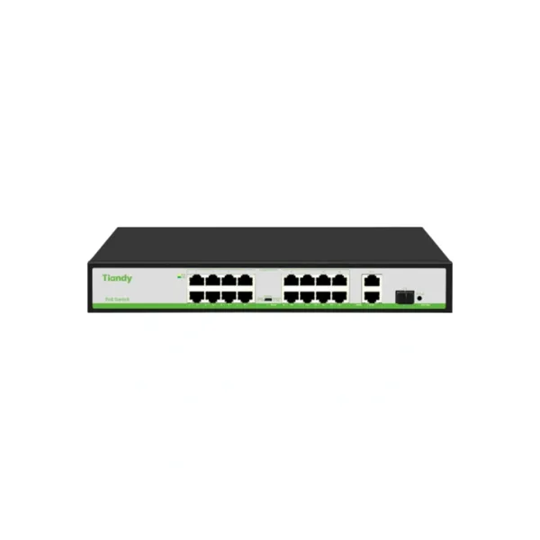 Tiandy 16 Port 10/100Mbps POE Switch | TC-P3S019