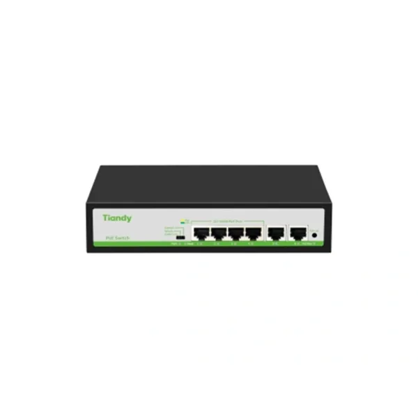 Tiandy 4 Port 10/100Mbps POE Switch | TC-P3S06