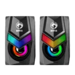 Marvo SG-118 Wired 2.0 Stereo RGB Gaming Speaker - Image 2