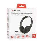 Verbatim Headset with Noise-Cancelling Microphone –  66705 - Image 2
